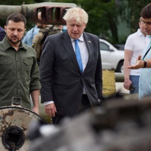 What's Boris Johnson Doing In Kyiv?