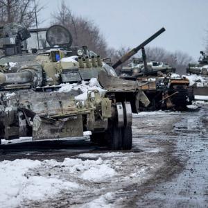 Russian Tanks Destroyed In Ukraine