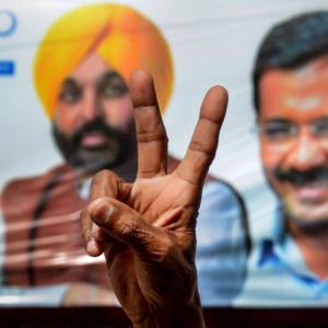 AAP storms to power in Punjab with 2/3rd majority