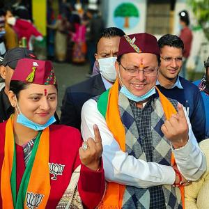 Pushkar Dhami's dilemma: Party won, CM lost
