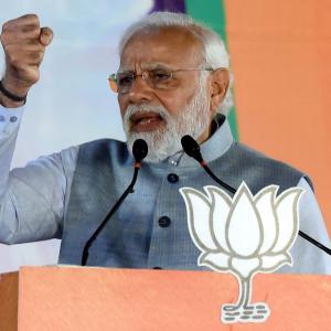 Modi flaunts BJP win as approval for his policies