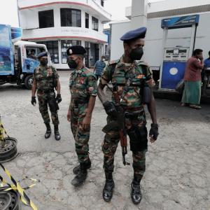 Lanka deploys army in petrol pumps to manage queues