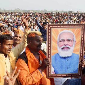 'UP vote was only for Modi's charisma'