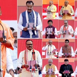 19 OBSc, 7 Thakurs, 8 Dalits in Yogi Cabinet 2.0