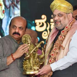 Shah's visit to Karnataka: Bommai's exit denied