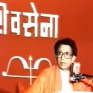 Raj shares Bal Thackeray's video amid loudspeaker row