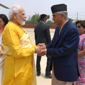 PIX: Modi's day out in Lumbini on Buddha Purnima