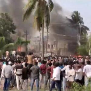 Violence in Andhra town over renaming of district