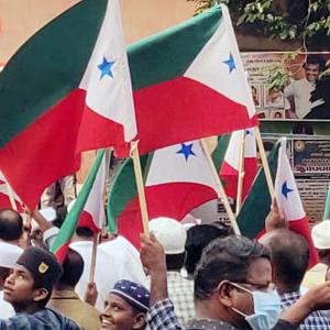 Father of boy who raised slogans at PFI march held