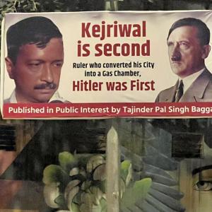 BJP compares Kejriwal to Hitler over Delhi pollution