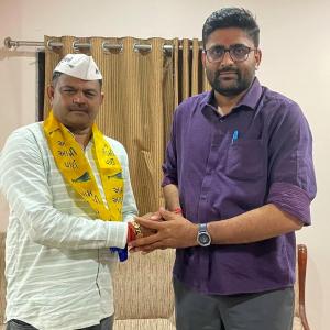 Denied ticket by BJP, two-time MLA joins AAP in Guj