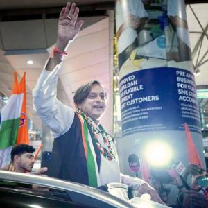 Battling BJP, not each other: Tharoor on Cong prez poll