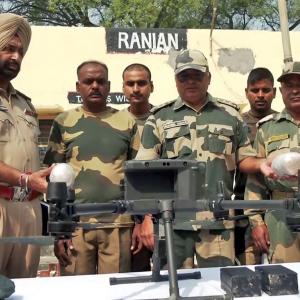 BSF shoots down Pak drone near Punjab; 3rd in 4 days