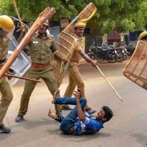 TN suspends 4 cops behind Sterlite firing incident