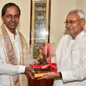 Will Nitish be PM candidate? Here's what KCR said