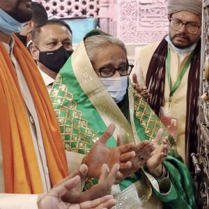 Bangladesh PM Hasina arrives on 4-day India visit