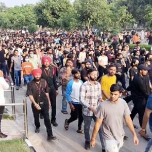 Protests at Punjab varsity over leaked videos; 3 held