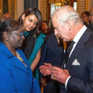 Murmu meets King Charles ahead of Queen's funeral