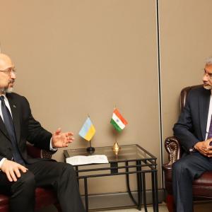 Jaishankar apprises Ukrainian PM of India's stand