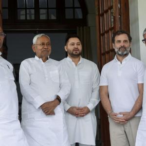 Nitish, Tejashwi, Rahul, Kharge in 1st Oppn unity meet