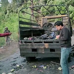 Poonch attack: Over 50 bullet marks on Army vehicle