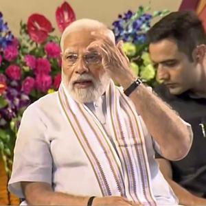Modi takes dig at Oppn INDIA ahead of no-trust motion