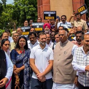 Oppn boycotts Lok Sabha against Adhir's suspension