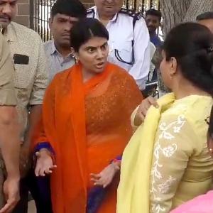 Rivaba Jadeja gets into verbal spat with BJP MP, mayor