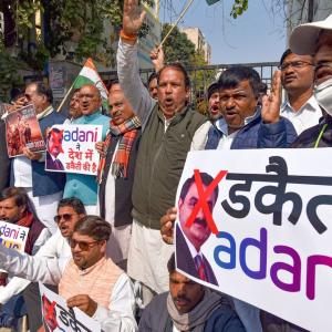 'Hum Adani ke hain kaun': Cong targets Modi govt