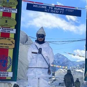 Salute The First Lady Army Officer Serving At Siachen!