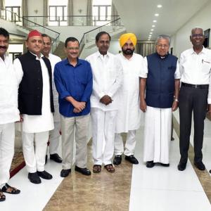 Oust BJP in 2024 polls: Oppn leaders at BRS rally