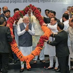 Time-tested alliance, says PM as 38 NDA parties meet