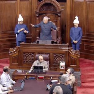 Manipur issue rocks Parl amid Oppn's all-black protest