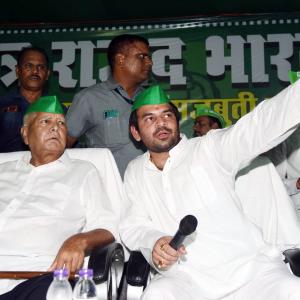 ED attaches Rs 6-cr assets of Lalu's family, firms