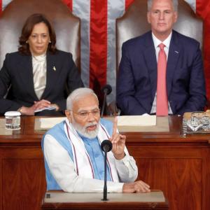 At US Congress, Modi's veiled attack on China, Pak