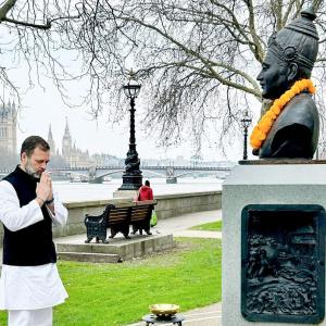 Mikes in our Parl silenced: Rahul tells British MPs