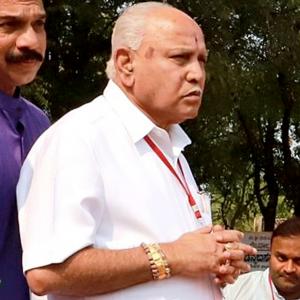 Yediyurappa's rally cancelled as BJP members protest