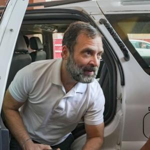 Rahul Gandhi attends Lok Sabha day after conviction