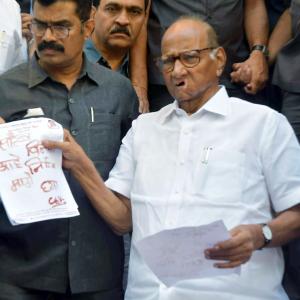 Pawar seeks time after NCP panel rejects resignation