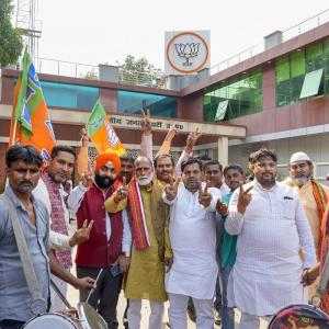 BJP wins 16 mayoral posts in UP, one result pending