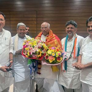 Cong set to oust BJP from its only southern state