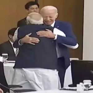 SEE: Modi greets Biden with tight hug at G7 Summit