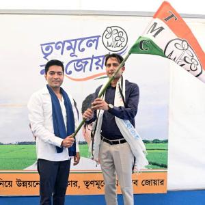 Bengal's lone Congress MLA joins TMC