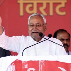 'More interested in state polls': Nitish chides Cong
