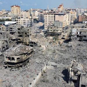 When The Israelis Bombed Gaza...