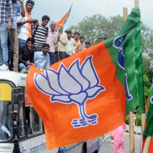 Denied party ticket, Rajasthan BJP leaders protest