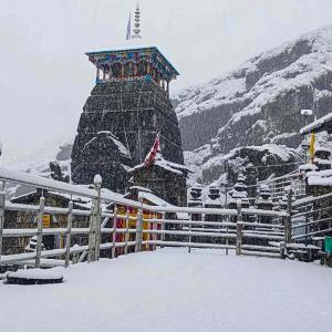 Behold! The Kedarnath Temple
