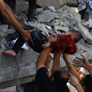 Civilian deaths in Israel-Hamas war concerning: India