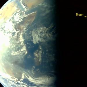 SEE: Aditya-L1 takes a selfie, captures Earth, Moon