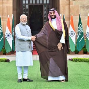 What is Saudi Prince doing in India after G20 summit?